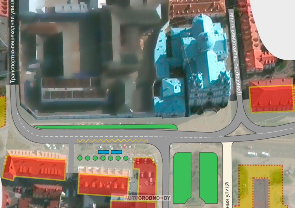 Таким вы не узнаете центр Гродно – план пешеходных улиц и новая магистраль вдоль Городничанки