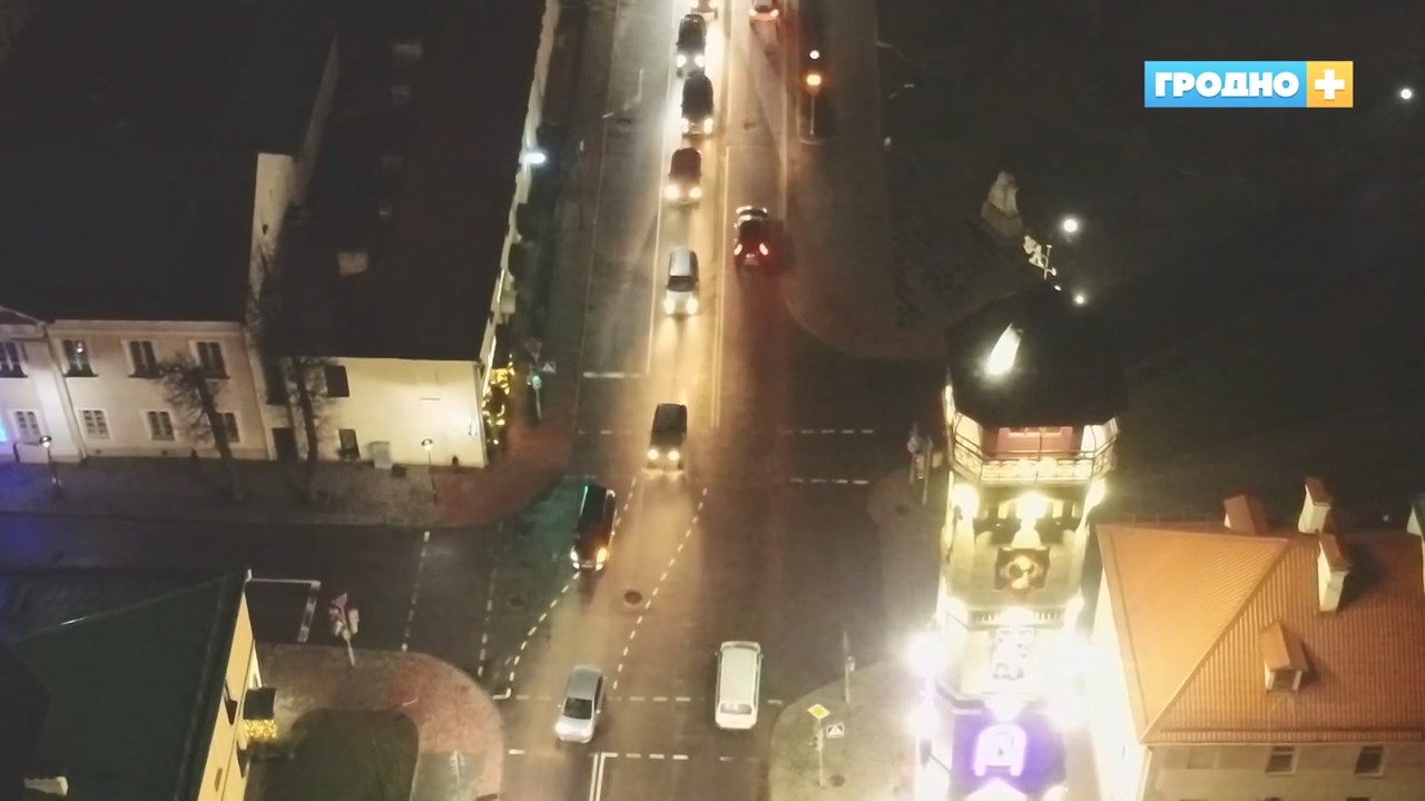 Эксперимент ГАИ Гродно на переркетске возле каланчи