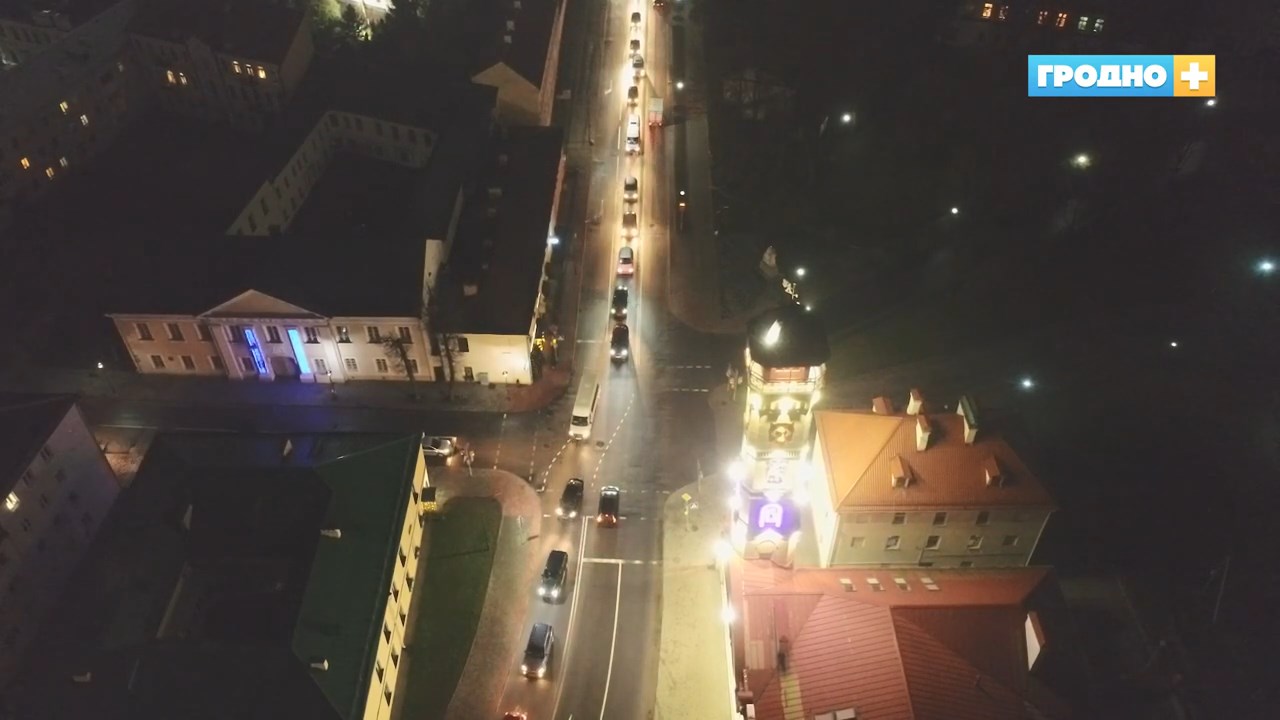 Эксперимент ГАИ Гродно на переркетске возле каланчи