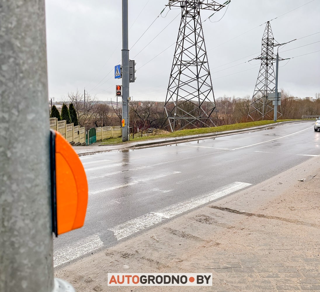 На кольце Тавлая в Гродно включили светофоры