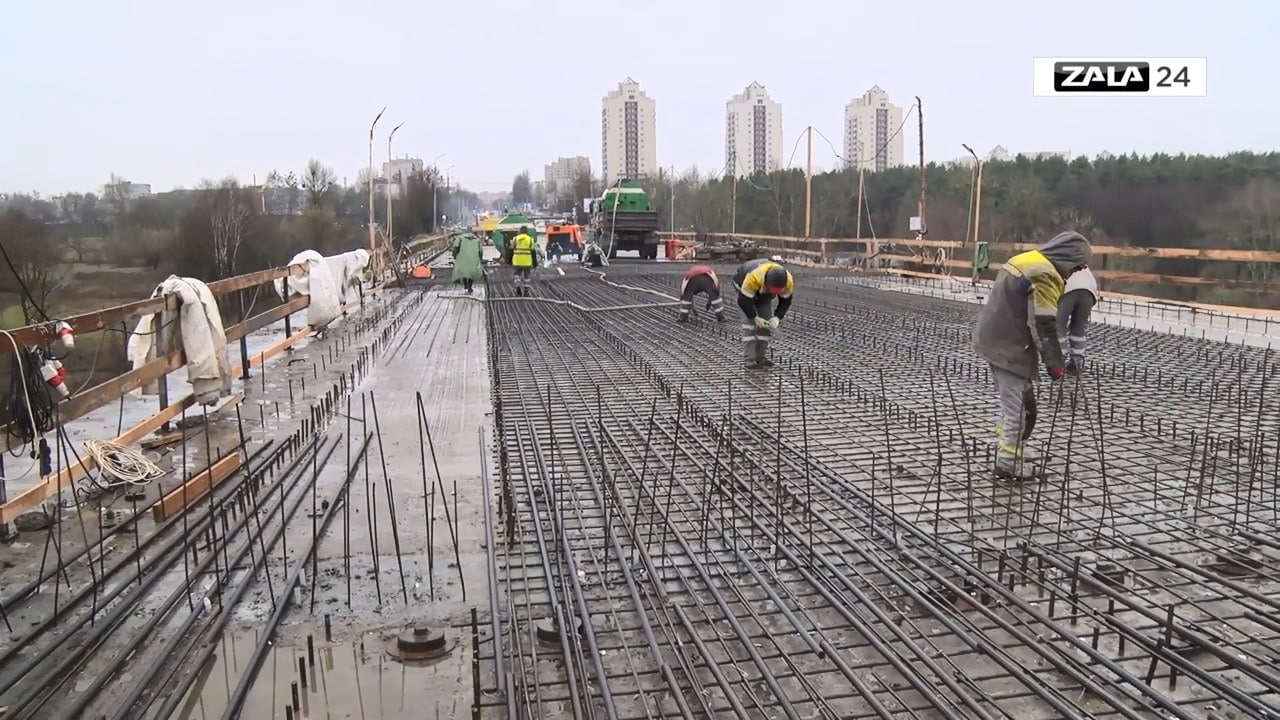 Мост на Повича в Гродно ремонт 2023