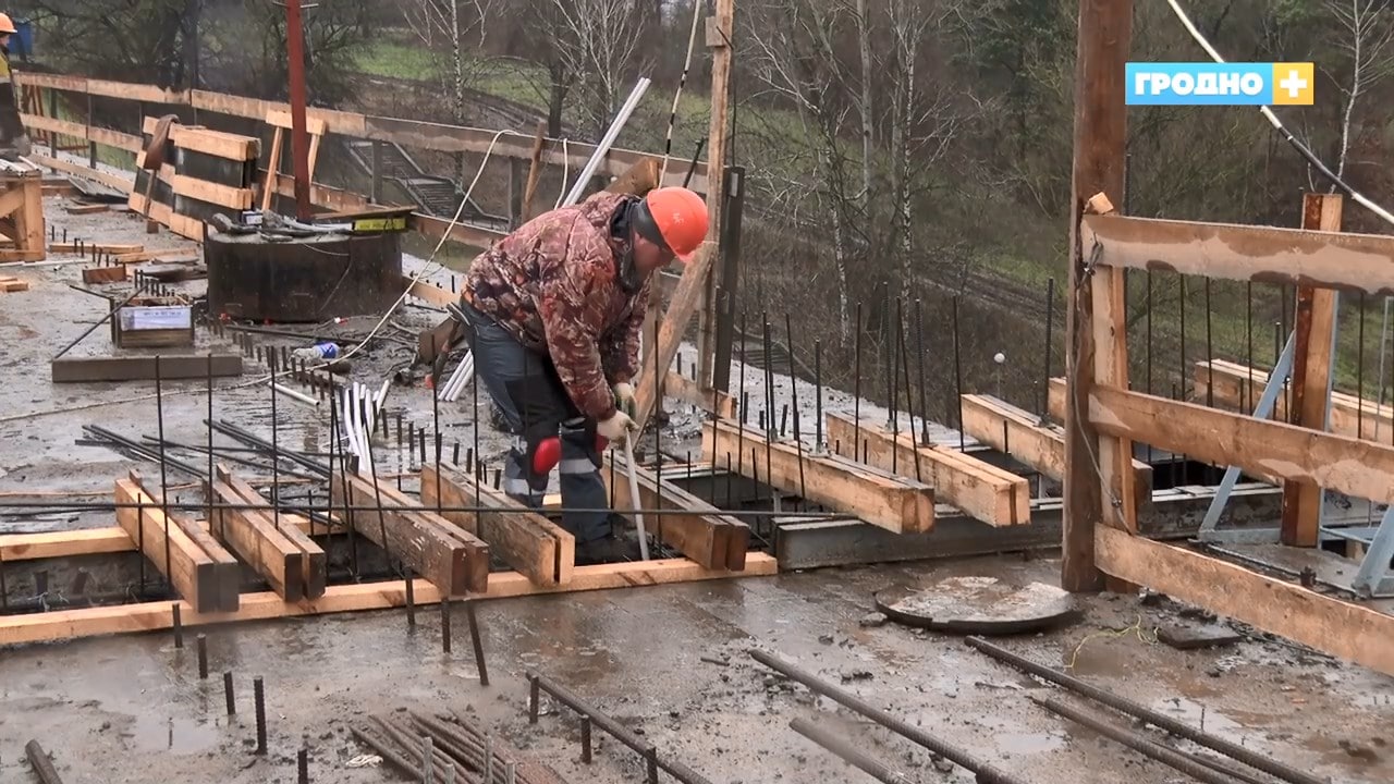 Мост на Повича в Гродно ремонт 2023
