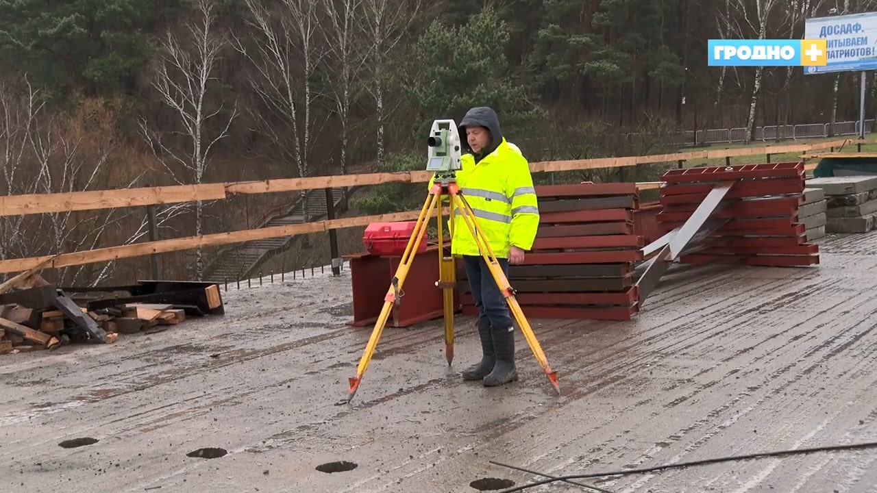 Мост на Повича в Гродно ремонт 2023