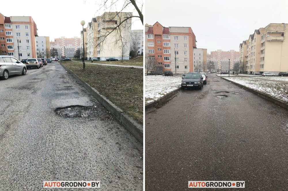 Мужчина подвернул ногу в яме возле своего дома. Просит дорожные службы о помощи