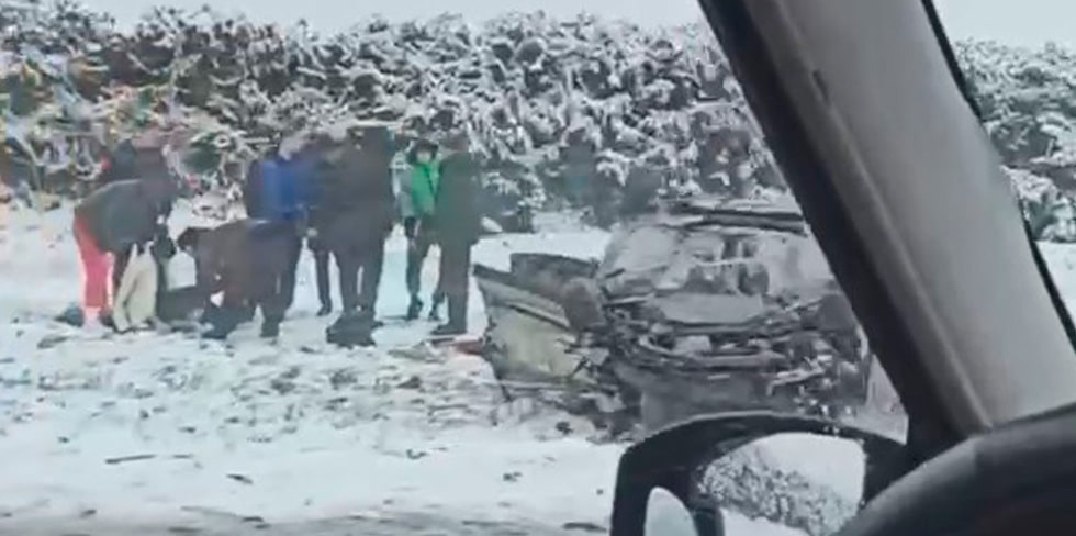 Авария под Волпой 25 февраля 2023