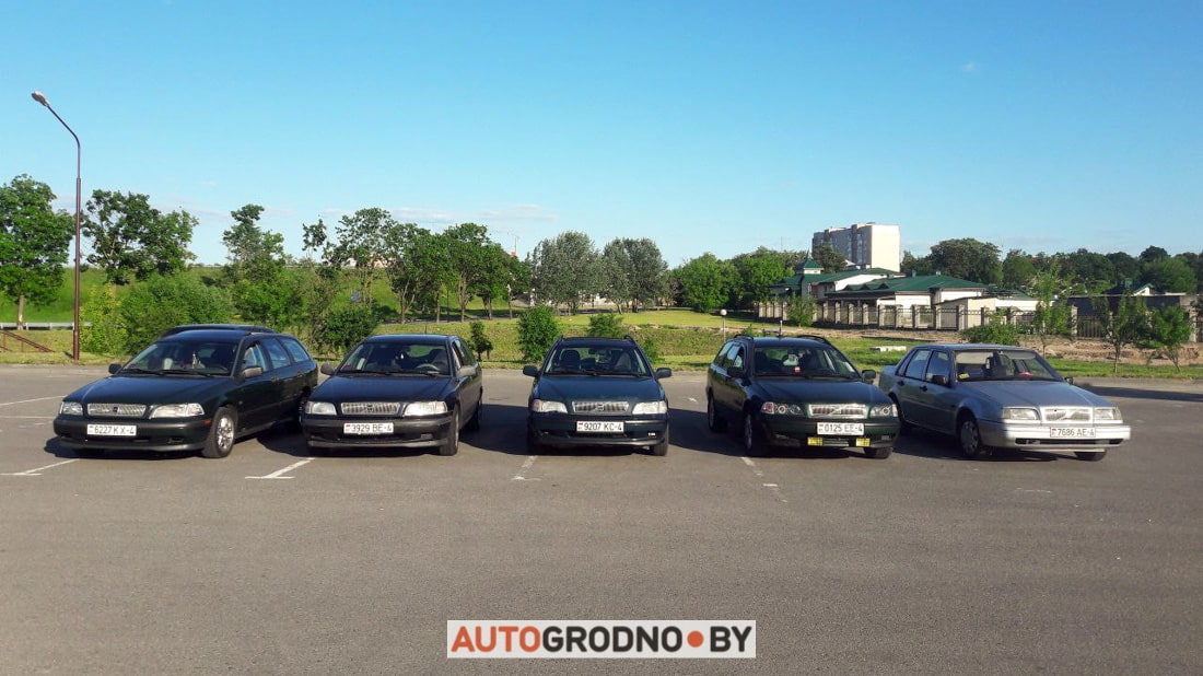 В Гродно вновь собрались фанаты VOLVO. После долгого перерыва