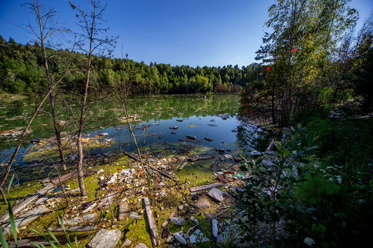 Карьер Зеленка и Синька в Гродно