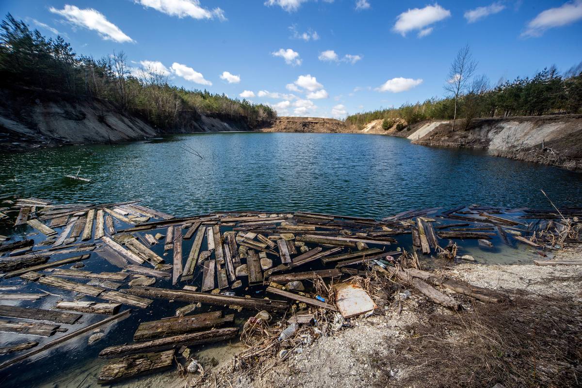 Карьер Зеленка и Синька в Гродно