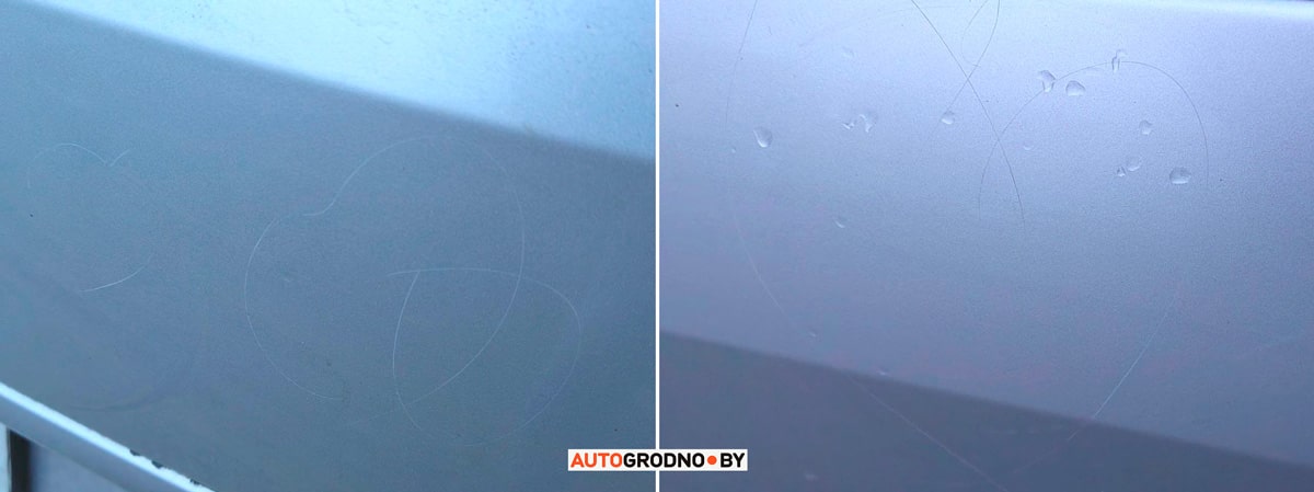 На Лиможа в Гродно мальчик поцарапал авто