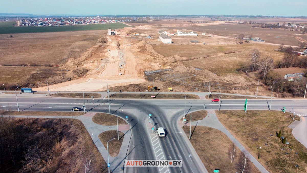 Новая дорога продление Дзержинского Лапенковская