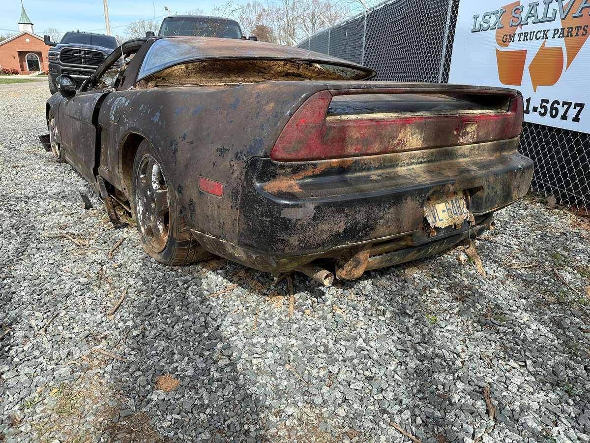 honda nsx пролежала в воде 15 лет