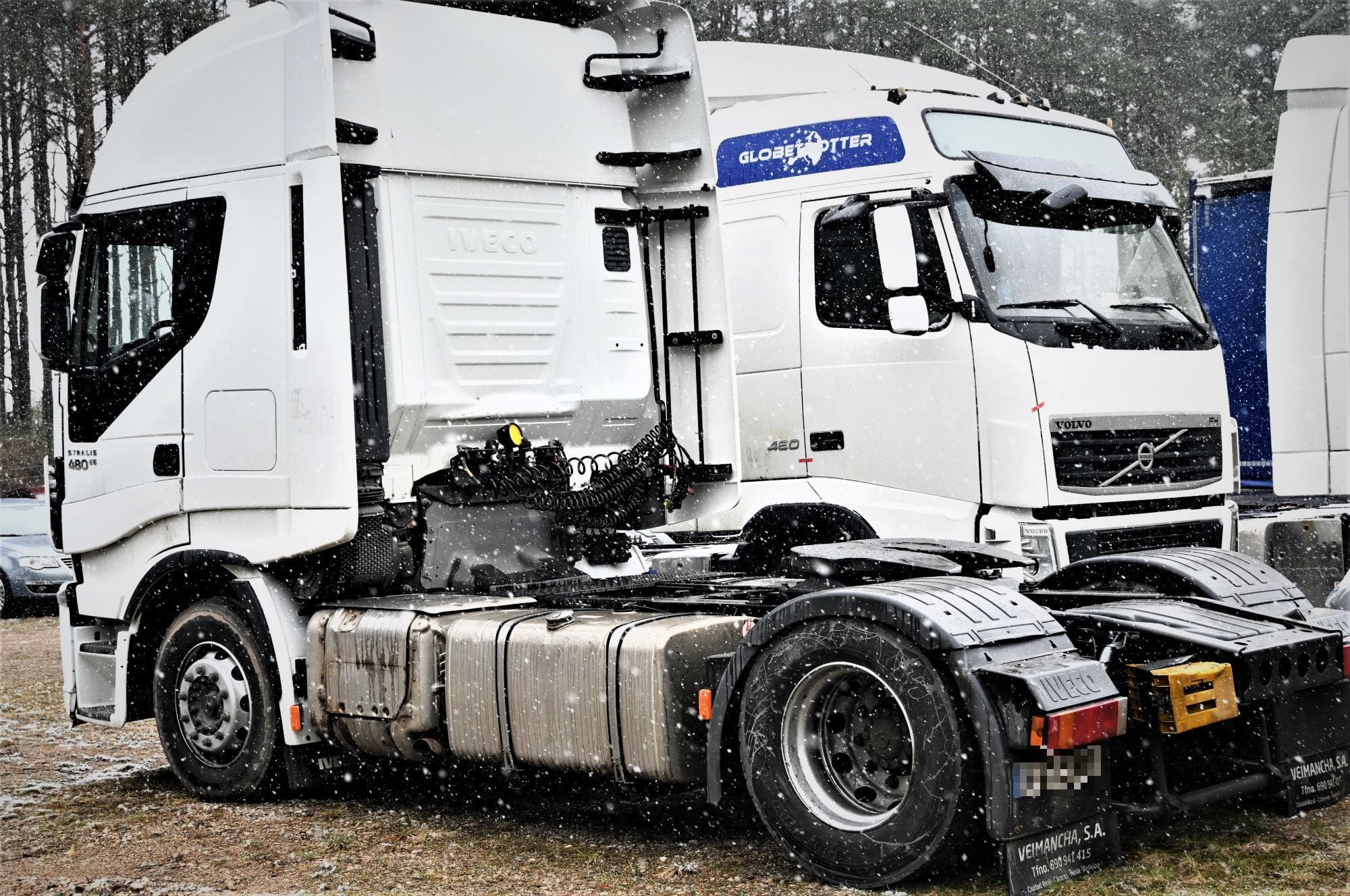 В Испании угнали фуру IVECO, а через 2 недели ее уже пытались ввезти в Беларусь