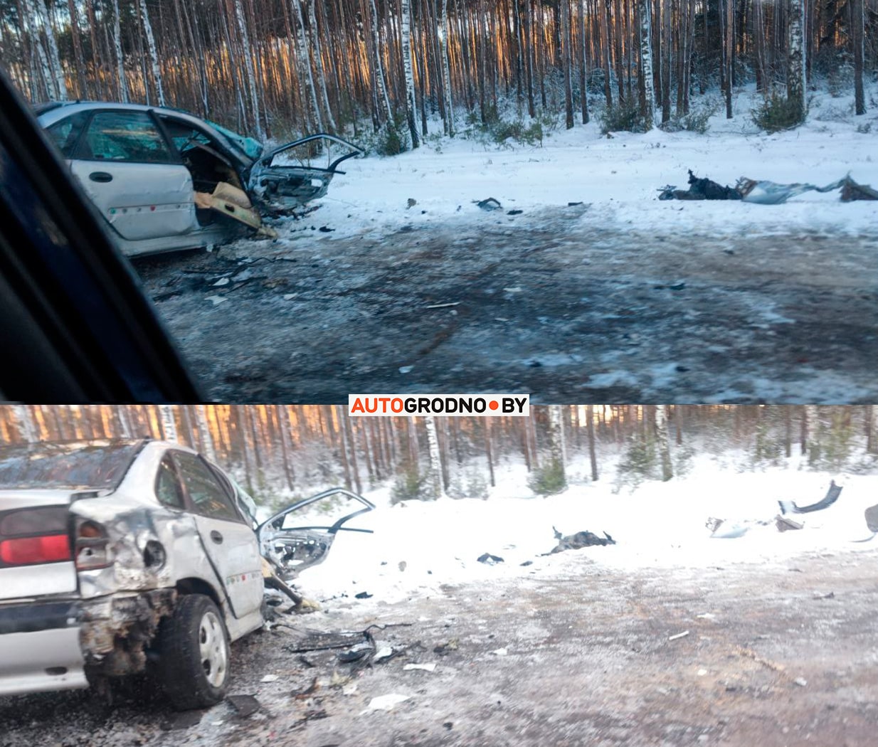 Мотор с подвеской отлетели на 15 метров: лобовая авария Renault и фуры