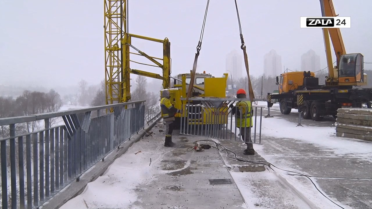 Строители пояснили, когда начнется асфальтирование Нового моста в Гродно