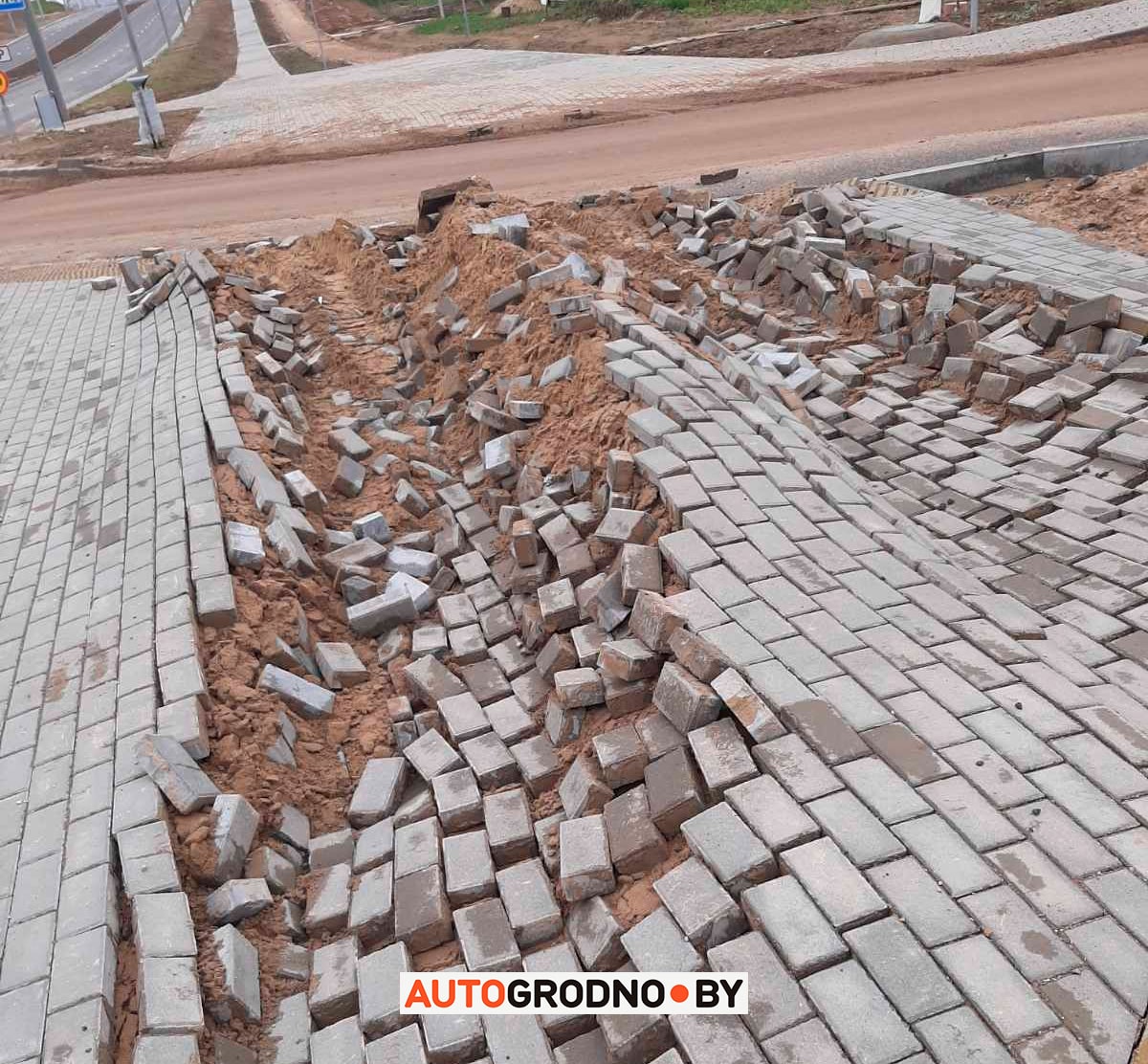 Фура разворот в Заболоти Гродно