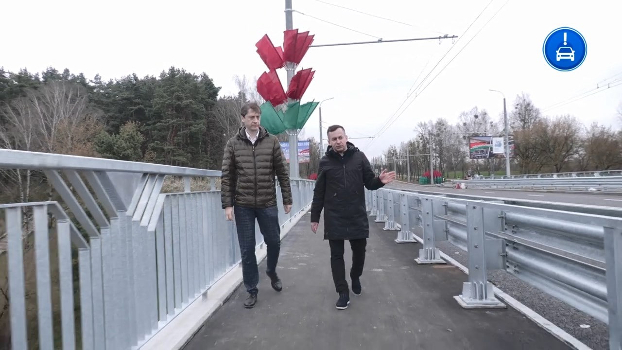 У Нового моста в Гродно изменили организацию движения. Изучаем