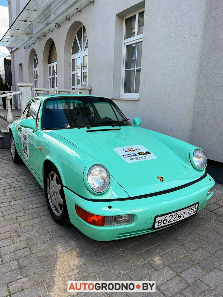 В Гродно прибыл Porsche Club Moscow