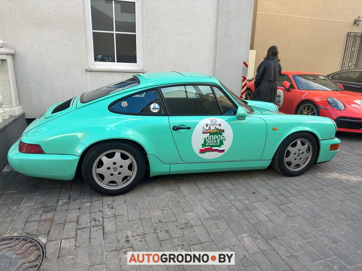 В Гродно прибыл Porsche Club Moscow
