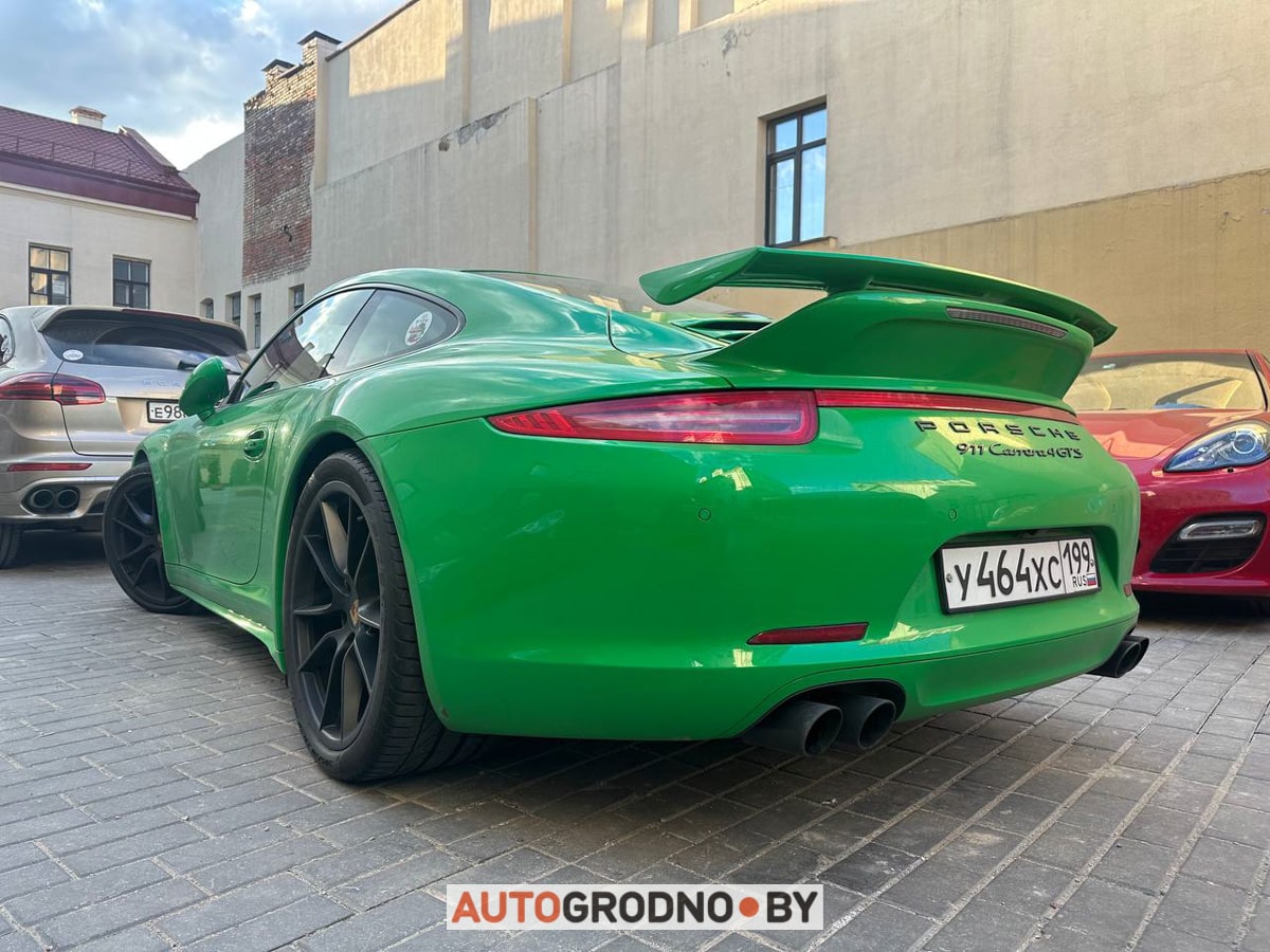 В Гродно прибыл Porsche Club Moscow