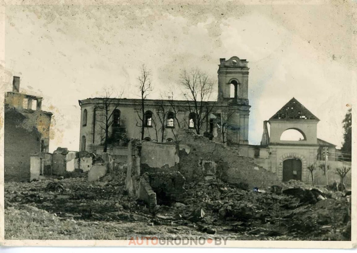 Военные фотографии Гродно 1941 - 1944 годы. Гродно во время войны