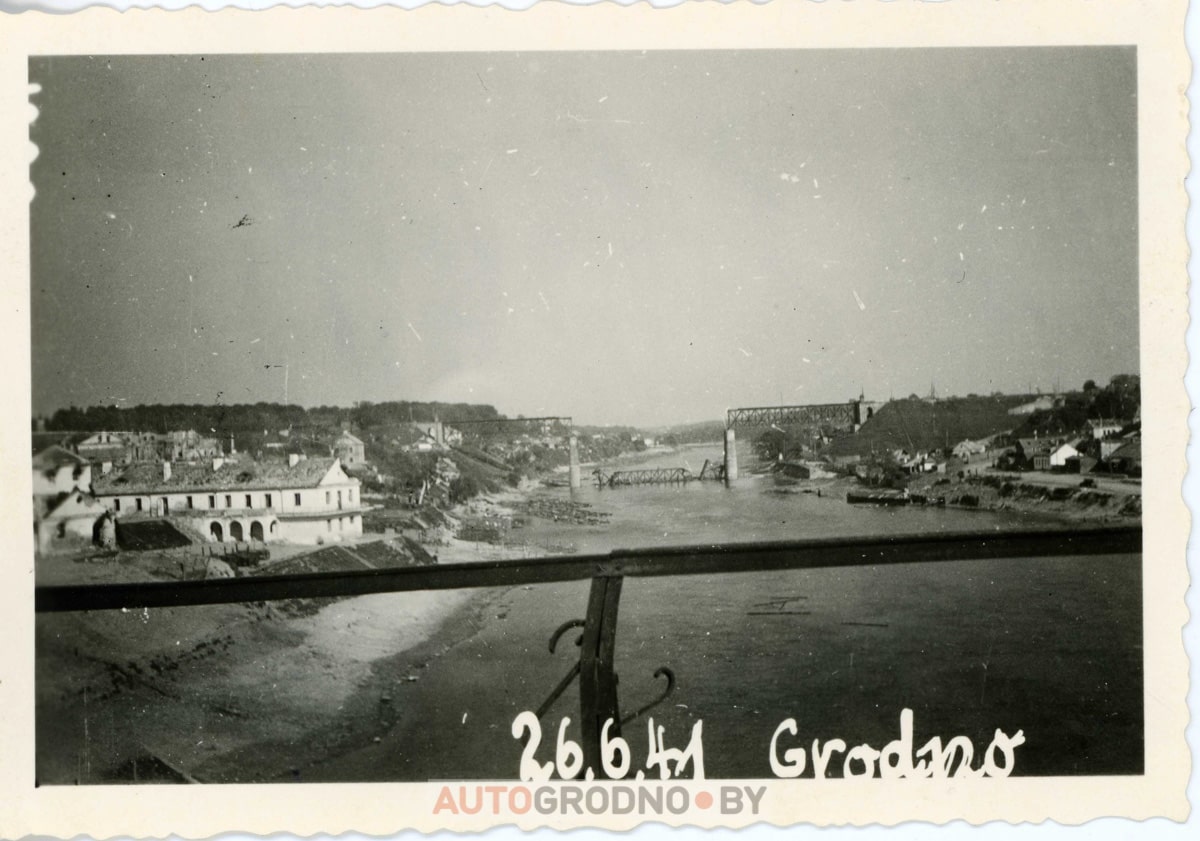 Военные фотографии Гродно 1941 - 1944 годы. Гродно во время войны