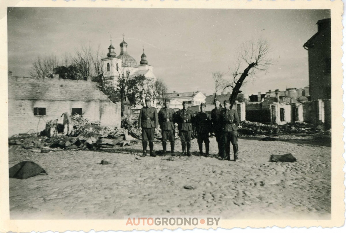 Военные фотографии Гродно 1941 - 1944 годы. Гродно во время войны