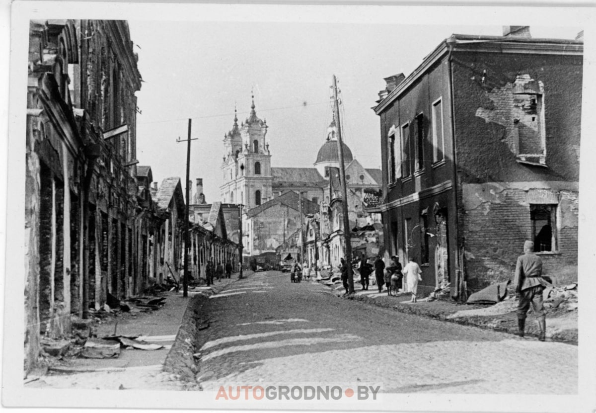 Военные фотографии Гродно 1941 - 1944 годы. Гродно во время войны