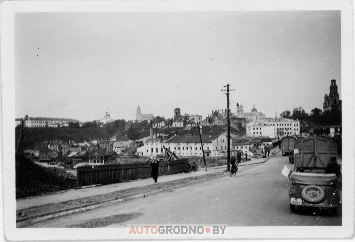 Военные фотографии Гродно 1941 - 1944 годы. Гродно во время войны
