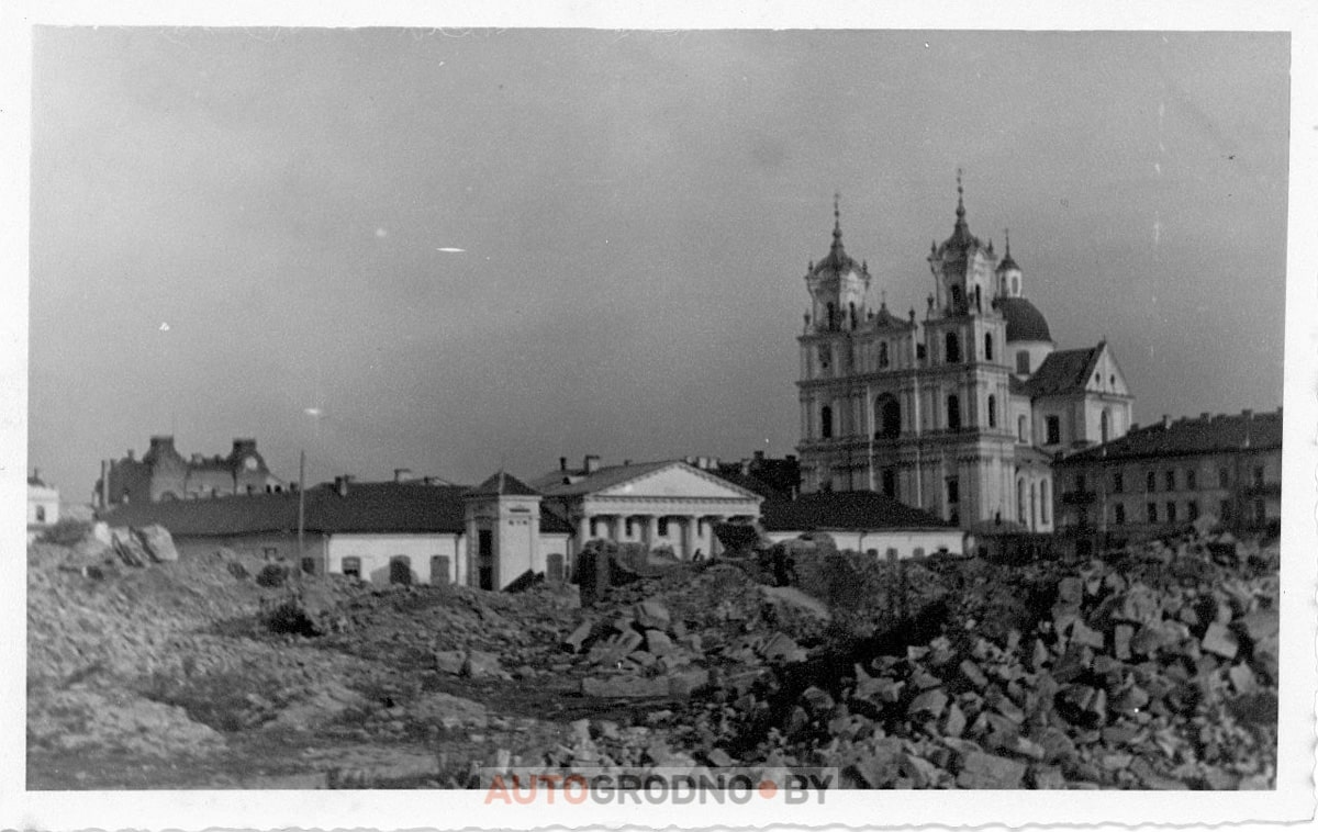 Военные фотографии Гродно 1941 - 1944 годы. Гродно во время войны
