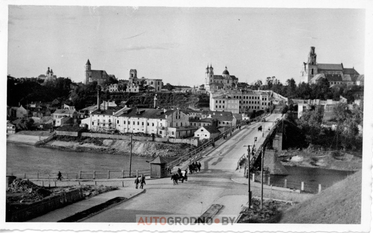 Военные фотографии Гродно 1941 - 1944 годы. Гродно во время войны