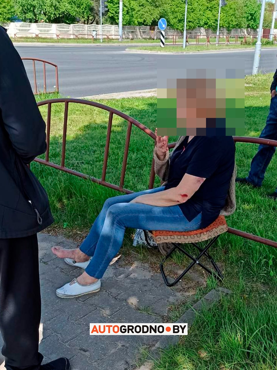 Возле Короны на Горького сбили женщину. Очевидец рассказала, как