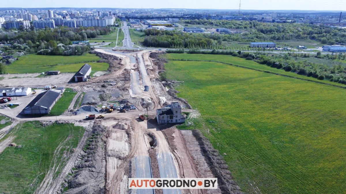 Продление улицы Дзержинского в Гродно