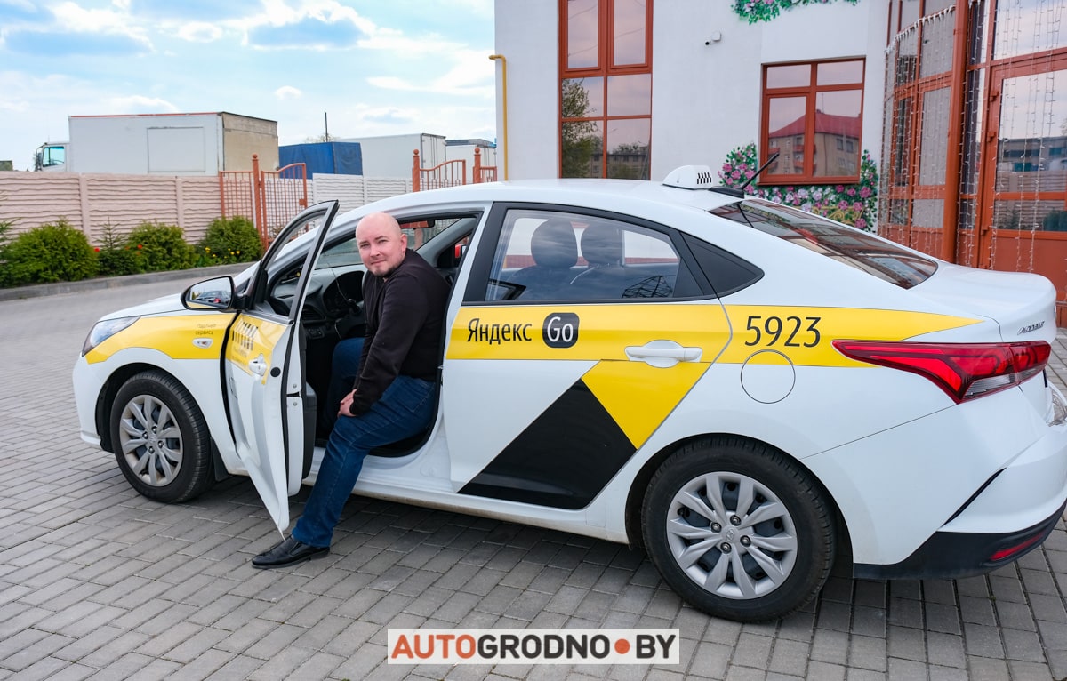 Работа водителем такси в Гродно