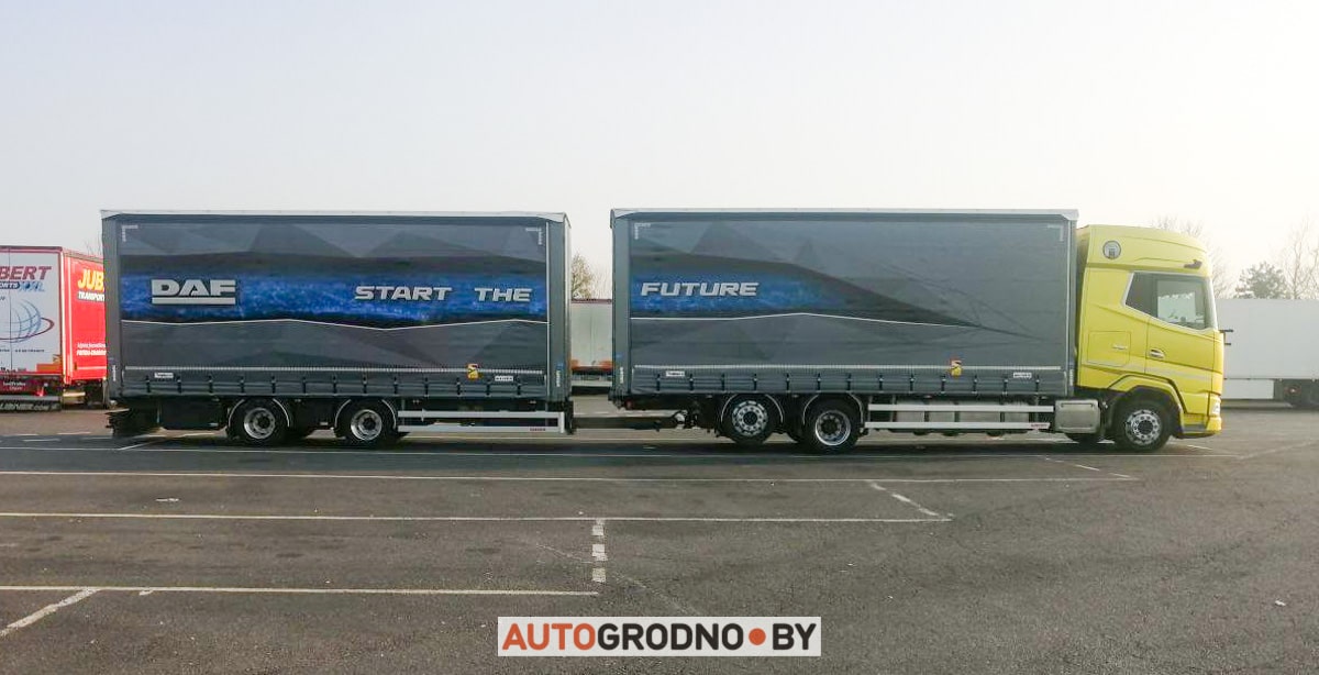 Ерунда эти ваши камеры вместо зеркал заднего вида белорус съездил в рейс на современном DAF XG и делится отзывом