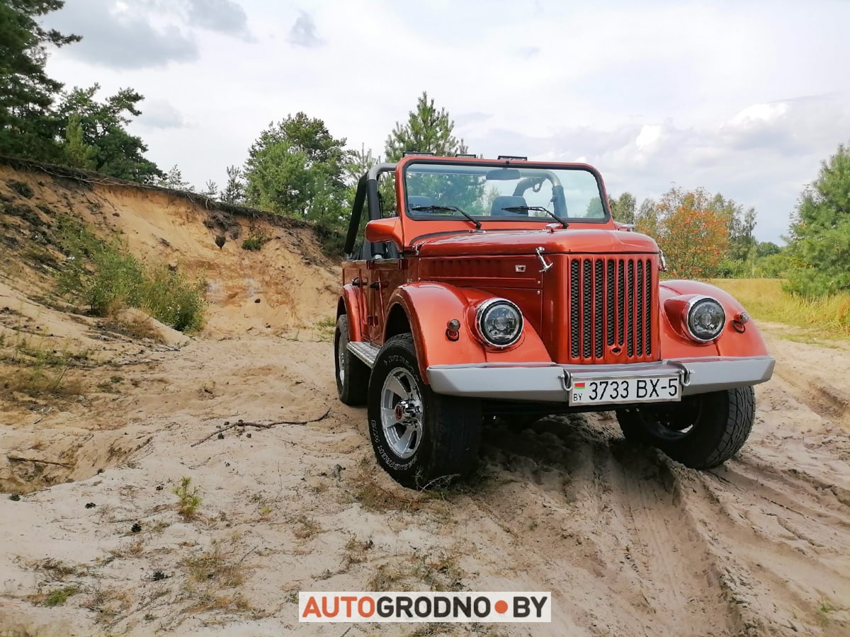 Белорусы поставил в ГАЗ 69 двигатель V6