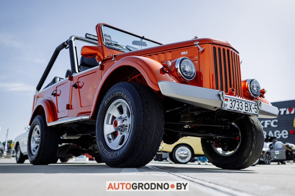 Белорусы поставил в ГАЗ 69 двигатель V6