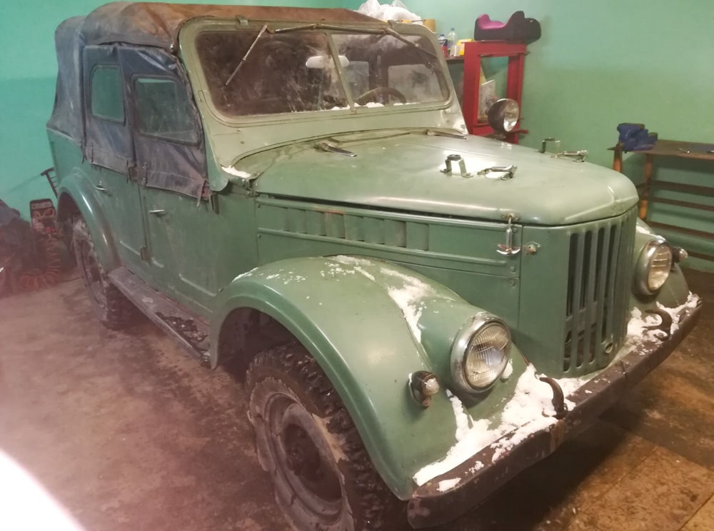 Белорусы поставил в ГАЗ 69 двигатель V6