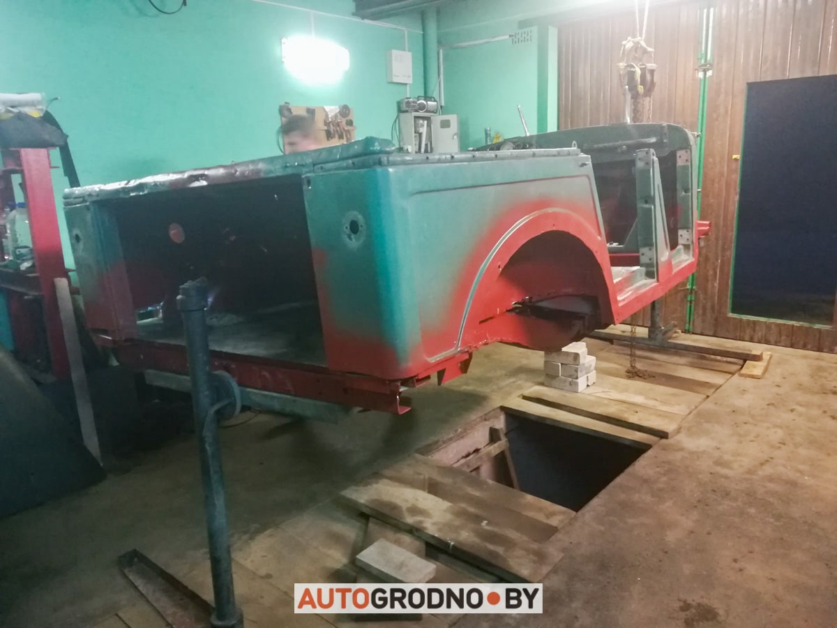 Белорусы поставил в ГАЗ 69 двигатель V6