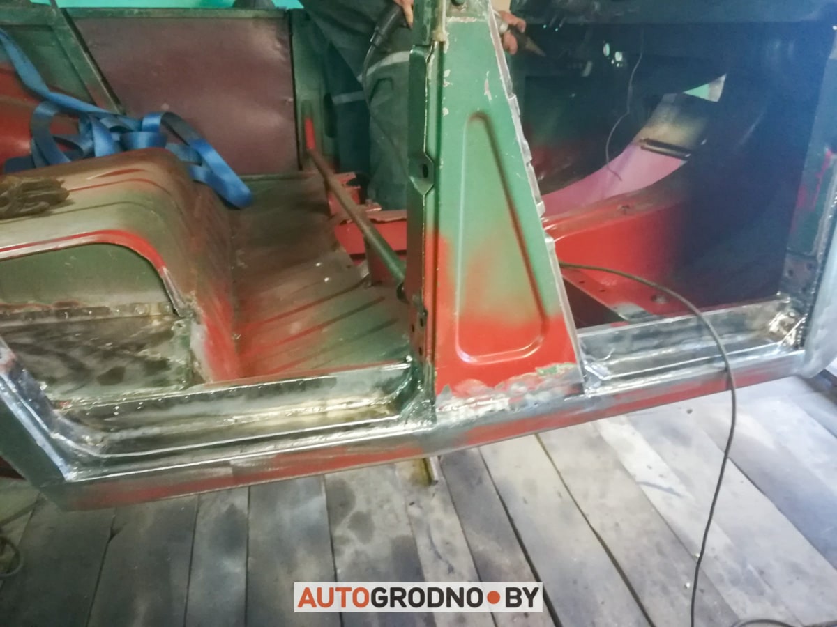 Белорусы поставил в ГАЗ 69 двигатель V6