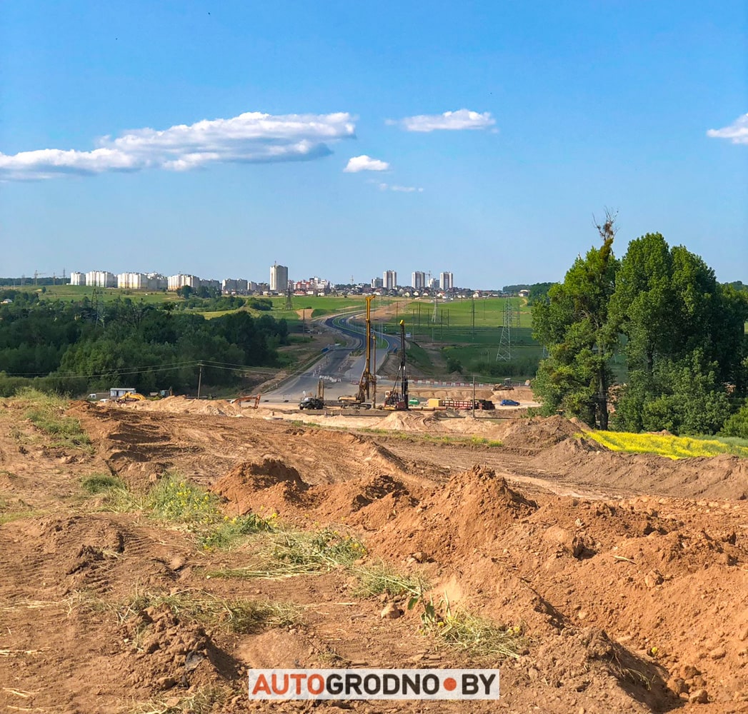 Как строят дорогу к АЗОТу 2023 - часть большого объездного кольца