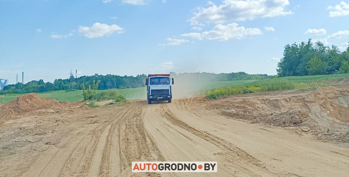 Как строят дорогу к АЗОТу 2023 - часть большого объездного кольца