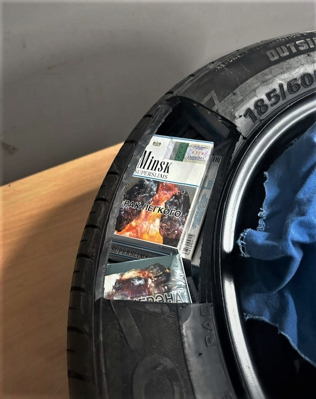 Литовец смог провести контрабанду через границу, но попался уже по дороге домой