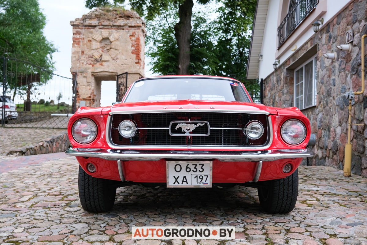 Мустанг клуб Россия - тур по Беларуси, Гродно