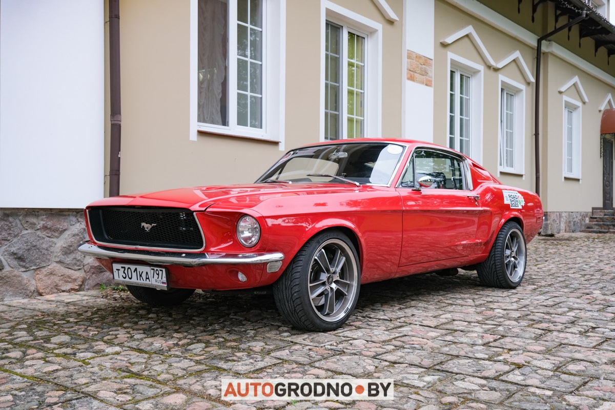 Мустанг клуб Россия - тур по Беларуси, Гродно