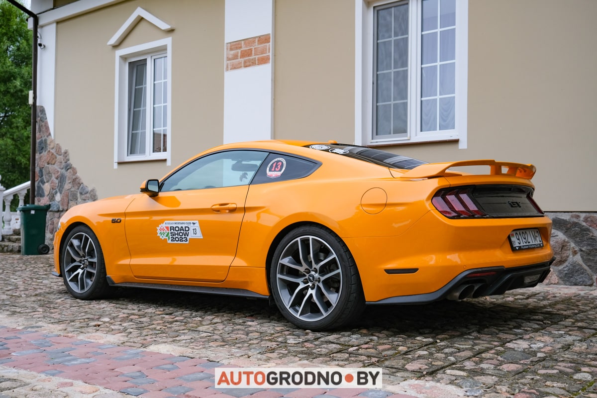 Мустанг клуб Россия - тур по Беларуси, Гродно