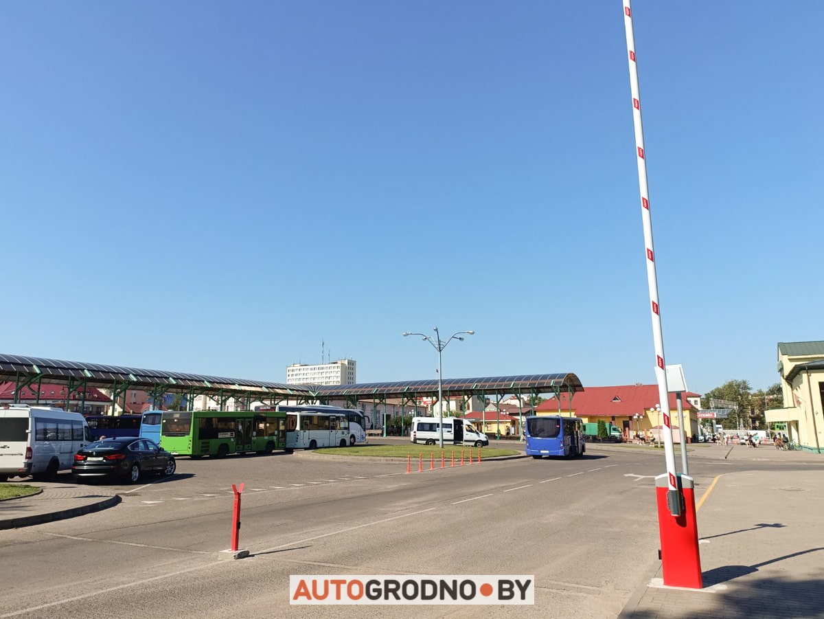 У автовокзала Гродно ПОЛНОСТЬЮ изменили организацию движения. Схема