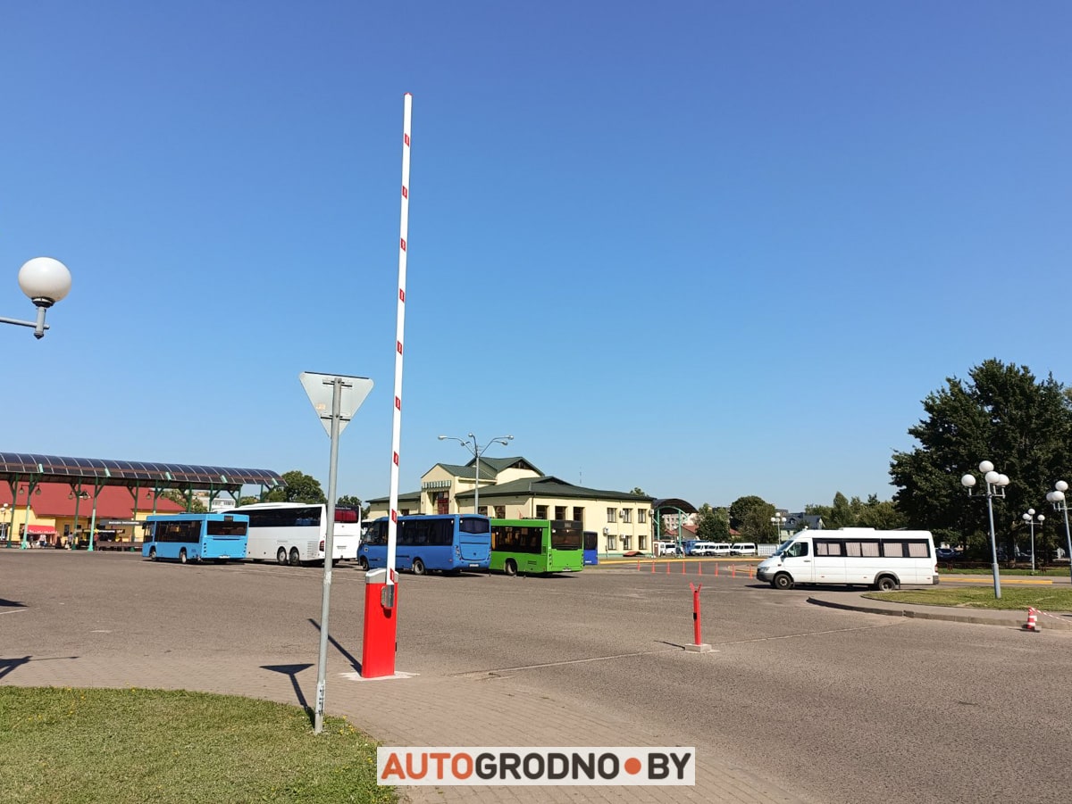 У автовокзала Гродно ПОЛНОСТЬЮ изменили организацию движения. Схема