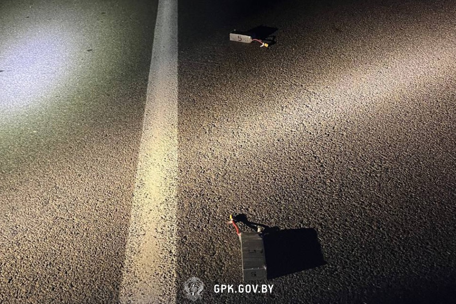Пограничники сбили дрон и задержали пилотов контрабандистов Беларусь Литва Вильнюс Ошмяны