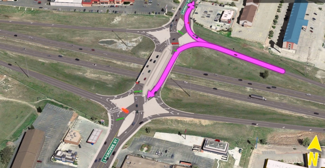 Гениальная дорожная развязка в США