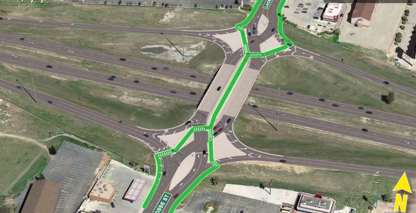 Гениальная дорожная развязка в США